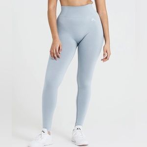 ONER ACTIVE CLASSIC SEAMLESS LEGGINGS SMOKE GREY MARL - MEDIUM